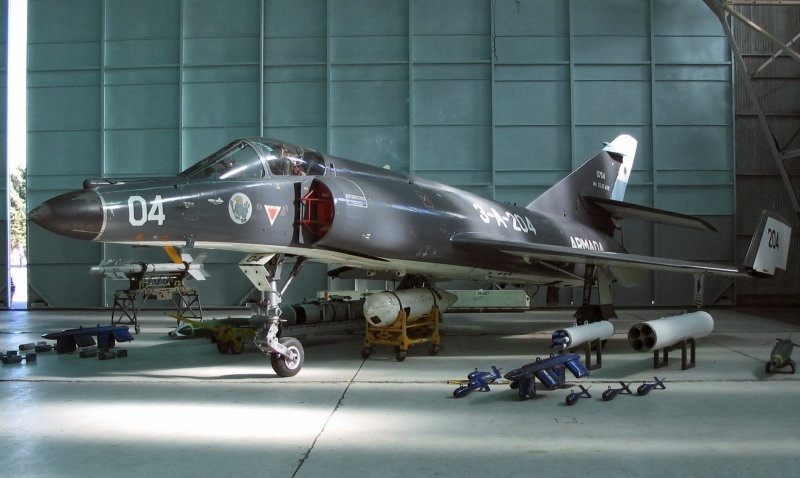 Argentinian Super Etendard jet 