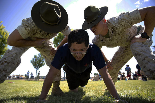 Marine Corps drill instructors prepare Pacific Northwest enlistees for boot camp