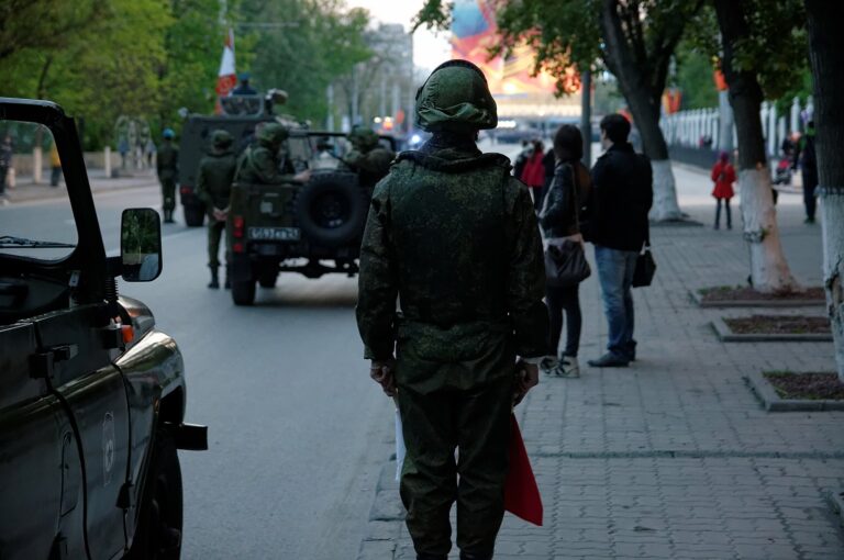 Victory Day parade rehearsal Russian