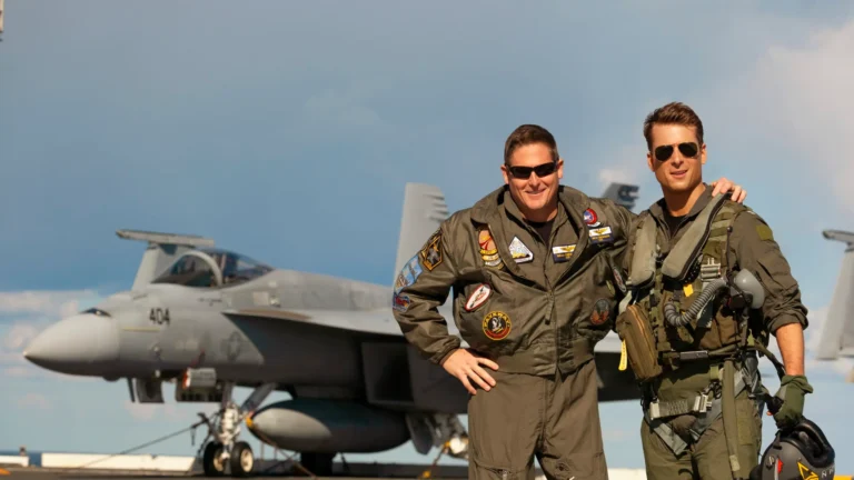 Brian Ferguson and Glen Powell pilots